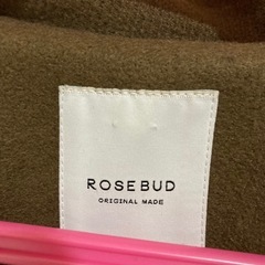 ロングダッフルコートの画像