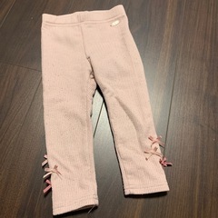 子供服95 ピンク系スパッツ