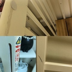 カトージベビーベッド/ホワイトの画像