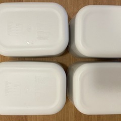 無印良品 やわらかポリエチレンケース・ハーフ・中 (4点)の画像