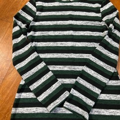ボーダーワンピース美品の画像