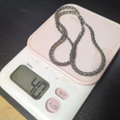 シルバー925ネックレス　62cm 40gの画像