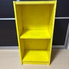 カラーボックス　イエローの画像