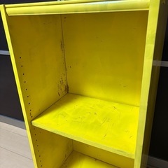 カラーボックス　イエローの画像