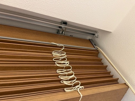 変更！木製ブラインド