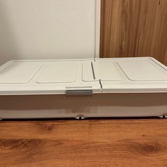 ベット下収納ケース　三つ衣類収納