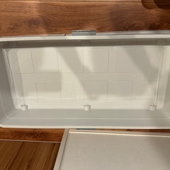ベット下収納ケース　三つ衣類収納の画像
