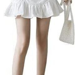 【新品・未使用】アイモハ ミニスカート フリルスカート ギャザー...