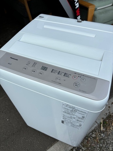美品 パナソニック 6㎏ 全自動洗濯機 NA-F60B14 2021年製  ビッグウェーブ洗浄