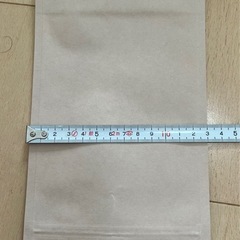 新品　チャック付きスタンド袋　チャック付きクラフトスタンド 130x230の画像
