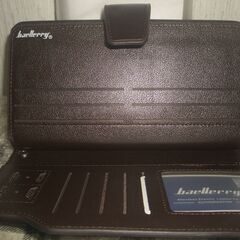 ｂａｅｌｌｅｒｒｙ　新品未使用品　長サイフ　色はダークブラウンの画像