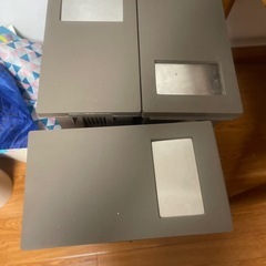 ゴミ箱3セット　ペダル式の画像