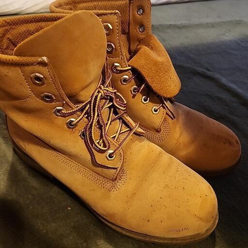 「お話し中」Timberlandティンバーランドイエローブーツ8.5M