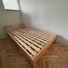無印良品 パイン材 シングルベッド
