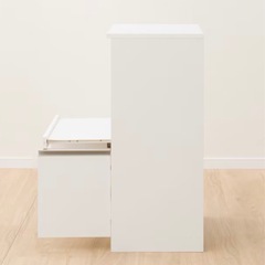 ニトリ　レンジ台　食器棚の画像