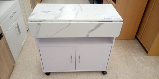 ★ジモティ割あり★  カウンター 白 H73×D37.5/64×W75 クリーニング済み TJ8828