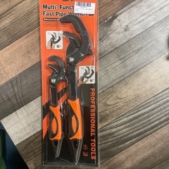 パイプレンチ　2本セット　 新品同様