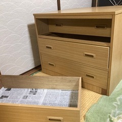 衣類収納タンスの画像