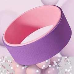 🧘‍♀️【ヨガホイール✨パープルピンク】の画像