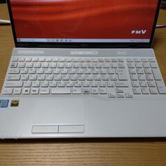 【ヤフオク終了】 ノートパソコン  SSD250GB　程度上   （バックアップ用外付けHDD1TB付き）の画像