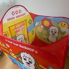 ワンワンのテントの画像