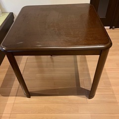 正方形　ダイニングコタツテーブル