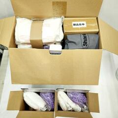 【売約済】未使用　シャークスチームポータブルと取替用マイクロファイバーパッド３種セット　2箱付きの画像