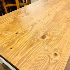 《売約済》【武蔵小山店】  無垢材　ローテーブル　リビングテーブル　センターテーブル　木製　カントリー　low table center living country の画像