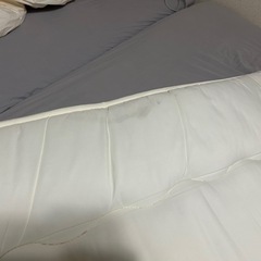 ニトリ　敷布団　セミダブル　布団カバーの画像