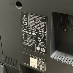 【ジャンク】三菱 40型Blu-ray、HDD内蔵テレビの画像