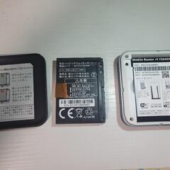 SIMフリー　ポケットWi-Fi　富士ソフト(Fujisoft) +F FS040W + 専用ホームキット セットの画像