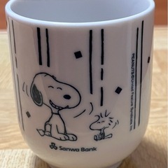 【未使用】ニッセイ　スヌーピー　湯呑みの画像