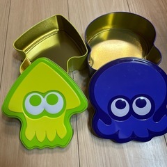 スプラトゥーン缶イカ、タコ２点セットの画像