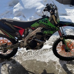 カワサキ　バイク kx250 レーサー 