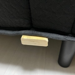 ベッド セミダブル 脚付きマットレス すのこの画像