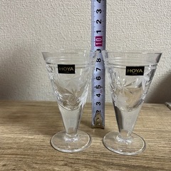 HOYA CRYSTAL 最高峰 高級カット クリスタル ミニグラス3種セット ショットグラス 食前酒 冷酒 ウイスキー　前菜 の画像