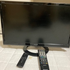シャープ22型TV