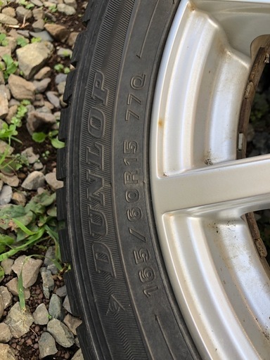 DUNLOP スタッドレスタイヤ 165/60R15 ホイール付き