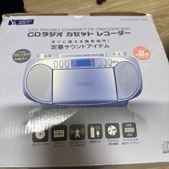ラジカセ新品の画像