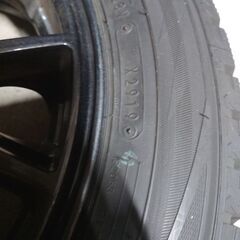 ダンロップ スタッドレスタイヤ 156/65R14 75Q ホイール付き