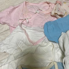 中古〉50-60新生児肌着の画像