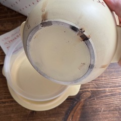 ペコちゃんクッキングボウル（多少汚れあり）の画像