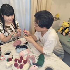 編み物ってこんなに簡単！自分で作る楽しさ感じての画像