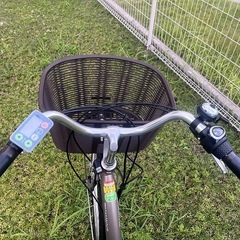 【取引直前】電動アシスト自転車　12.3v ヤマハ　チャイルドシート付き　の画像