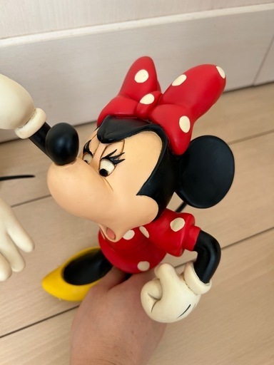 Disney ミッキーミニー　大型 フィギュア