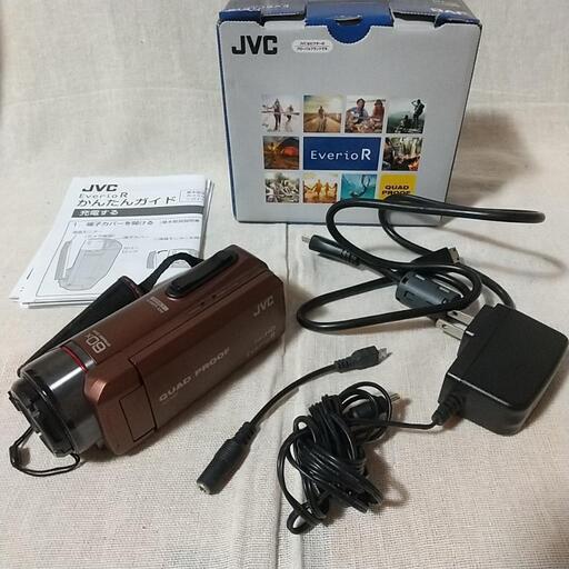 JVC デジタル　ビデオカメラ　フル HD　EverioR QUAD PROOF GZ- R400-T