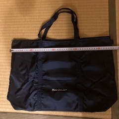【USED】☆moujonjon☆トートバッグ☆紺色☆マザーズバッグにも☆の画像