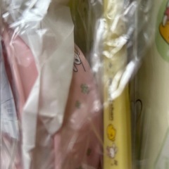西松屋　新品　お皿　スプーン　ランチバックの画像
