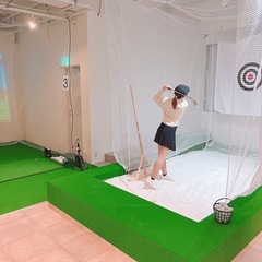 インドアゴルフ練習場 「sakuttoGOLF」(サクッとゴルフ) 福岡天神店-シミュレーションゴルフの画像