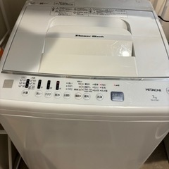 日立縦型洗濯機7キロの画像